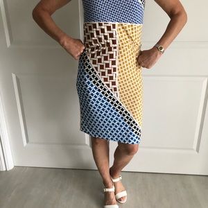 Dress, super comfy. Easy care and wear!